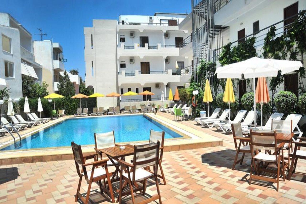 Santa Marina Hotel Apartments Кос Экстерьер фото